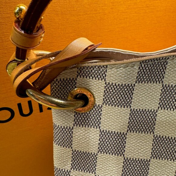 Louis Vuitton Graceful PM hobo in fresh Damier Azur - Picture 2 of 14